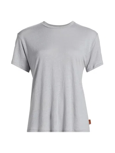 Jamie Haller Women's The Chameleon Linen T-shirt In Gray