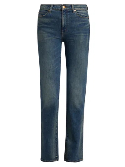 Jamie Haller Women's The Freddie Slim Straight Jeans In Blue