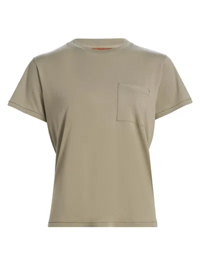 Jamie Haller Women's The Pocket Cotton-blend T-shirt In Gray
