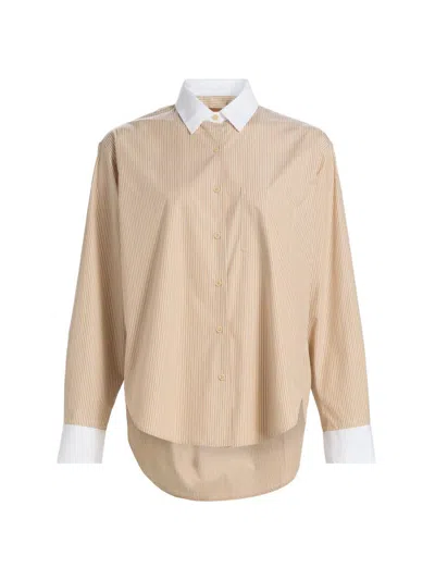 Jamie Haller Women's The Tipped Cotton Weekend Shirt