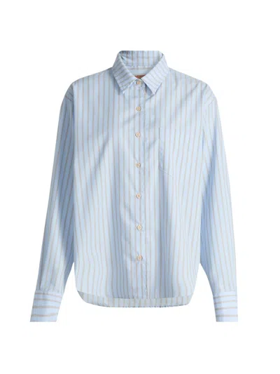 Jamie Haller Women's The Weekend Striped Button-front Shirt