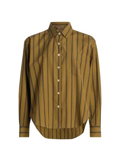 Jamie Haller Women's The Weekend Striped Cotton Shirt