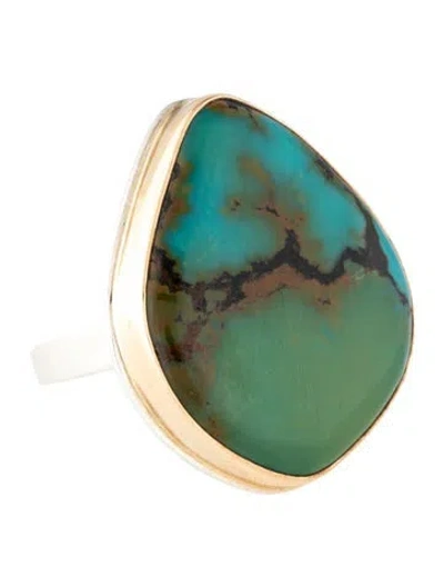 Pre-owned Jamie Joseph Turquoise Ring In Multicolor