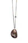 Jamie Joseph Women's 14k Sapphire Necklace In Brown