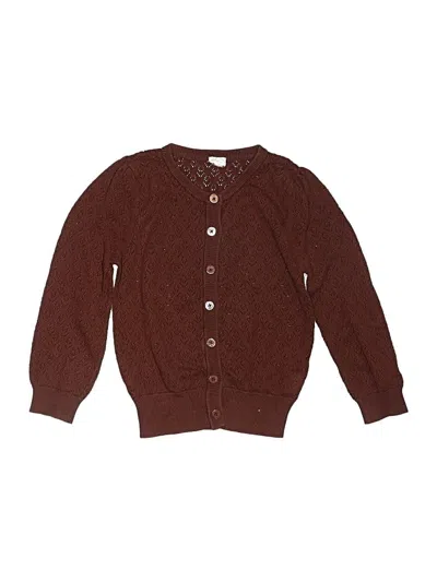 Pre-owned Jamie Kay Kids' Cardigan Sweater In Brown