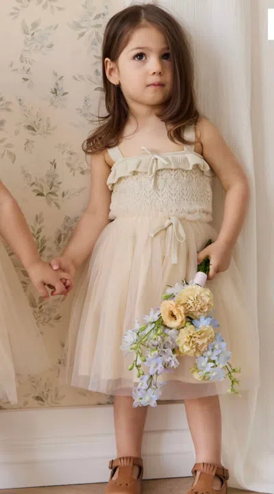 Jamie Kay Kids' Lucille Skirt In Swan In White