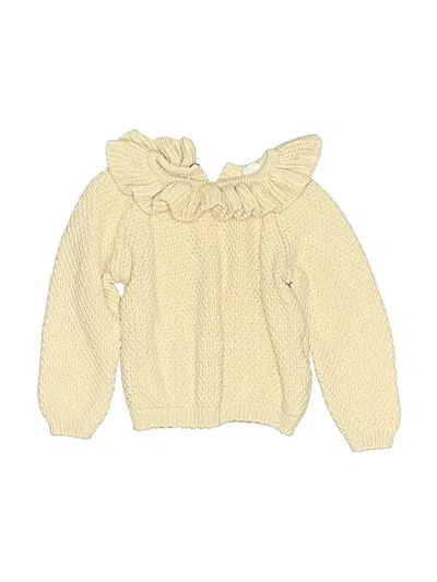 Pre-owned Jamie Kay Babies' Pullover Sweater In White