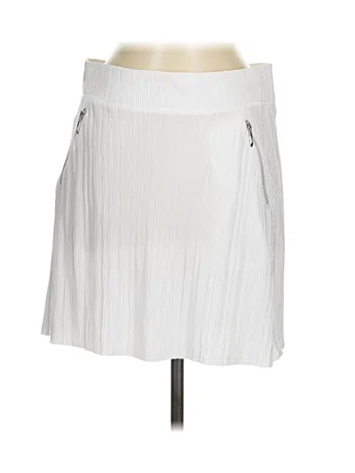 Pre-owned Jamie Sadock Casual Skirt In White