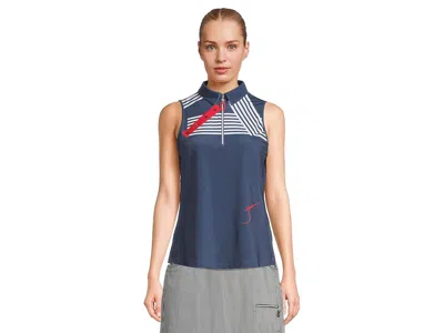 Jamie Sadock Crossings Sleeveless Top In Blue