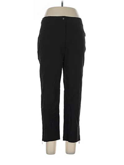 Pre-owned Jamie Sadock Dress Pants In Black