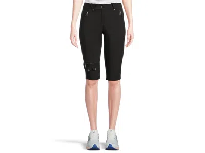 Jamie Sadock Ecco Print 18 In. Skort In Black