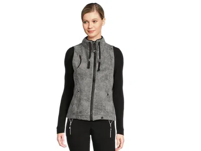 Jamie Sadock Full Zip Vest In Gray