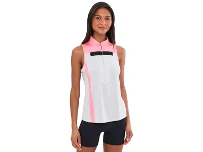 Jamie Sadock Mirror Print Sleeveless Top Women's Clothing Orange: Xs In Multi
