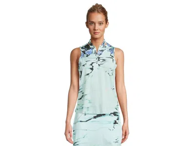 Jamie Sadock Popcorn Crunchie Sleeveless Top In Multi