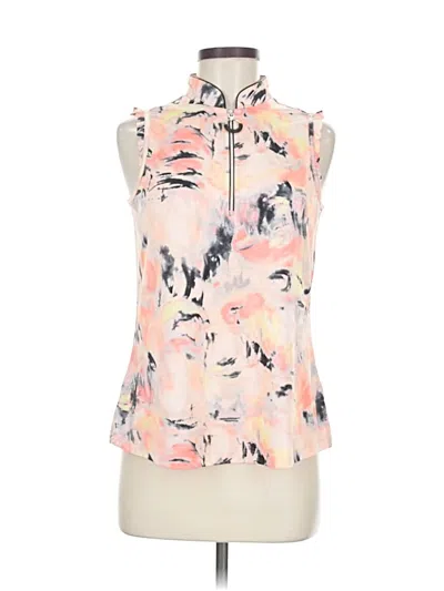 Pre-owned Jamie Sadock Sleeveless Blouse In Pink