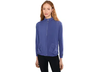 Jamie Sadock Sunsense 35 Spf Lightweight Full Zip Jacket In Gray