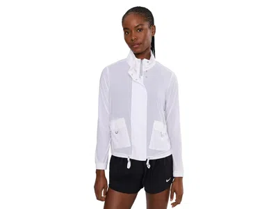 Jamie Sadock Sunsense Cropped Jacket Women's Jacket White: Sm, Nylon/spandex