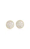 Jamie Wolf 18k Yellow Gold Diamond Stud Earrings