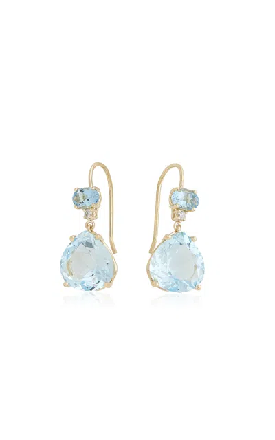 Jamie Wolf 18k Yellow Gold Multi-stone Earrings