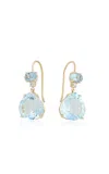 Jamie Wolf 18k Yellow Gold Multi-stone Earrings In Blue