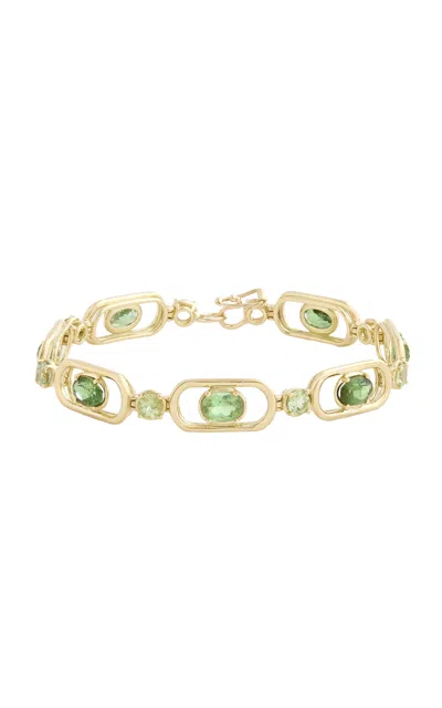 Jamie Wolf 18k Yellow Gold Tourmaline Bracelet