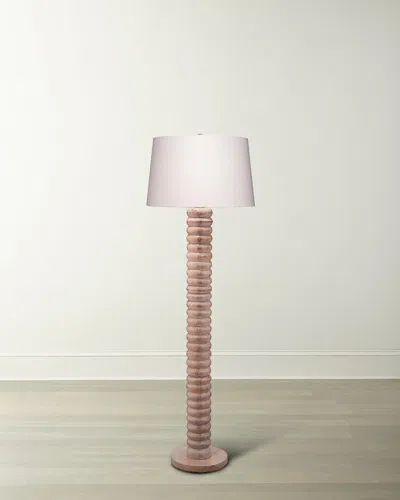 Jamie Young Abacus 58" Floor Lamp In Natural