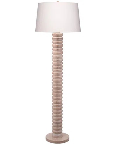 Jamie Young Abacus Mango Wood 1-light Floor Lamp