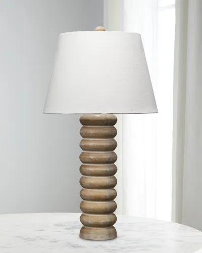 Jamie Young Abacus Table Lamp In Natural
