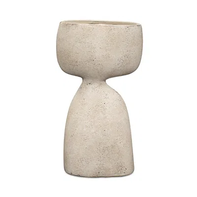 Jamie Young Anatomy Decorative Vase In Cream