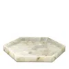 Jamie Young Antonia Large Hexagon Tray In Neutral