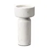 Jamie Young Apollo Candleholder In White