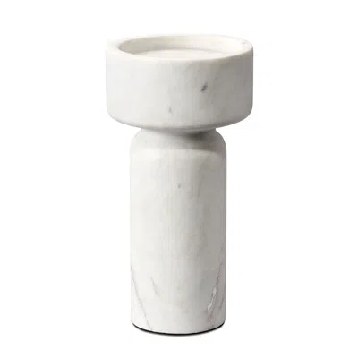 Jamie Young Apollo Candleholder In White