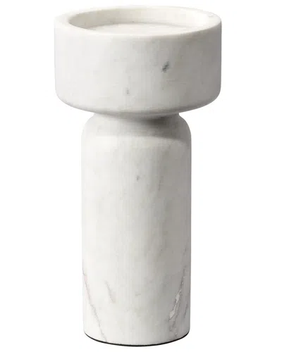 Jamie Young Apollo Candleholder In Off White