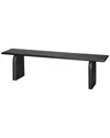 Jamie Young Arc Bench In Black