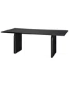 Jamie Young Arc Dining Table In Black