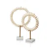 Jamie Young Arena Ring Sculptures, Set Of 2 In Neutral