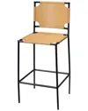 Jamie Young Asher Bar Stool In Brown
