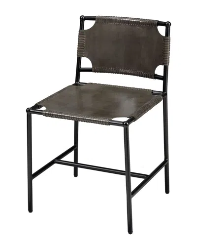 JAMIE YOUNG JAMIE YOUNG CO. ASHER LEATHER DINING CHAIR