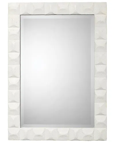 Jamie Young Astor Plaster Wall Rectangle Mirror