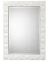 Jamie Young Astor Plaster Wall Rectangle Mirror
