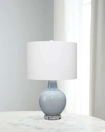 Jamie Young Aubrey 22" Table Lamp In Blue