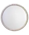 Jamie Young Audrey Beaded Mirror In White