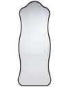 Jamie Young Aurora Wavy Iron Floor Mirror