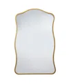 Jamie Young Aurora Wavy Iron Wall Mirror