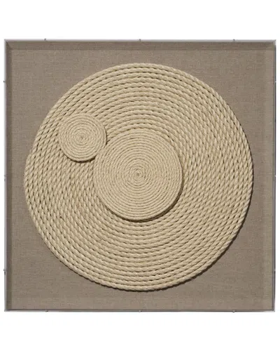Jamie Young Barbados Small Wall Art In Natural