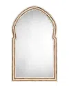 Jamie Young Bardot Large Bone & Wood Mirror