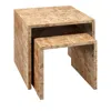 Jamie Young Set Of 2 Bedford Nesting Tables In Brown