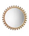 Jamie Young Brighton Mirror In Natural Wood