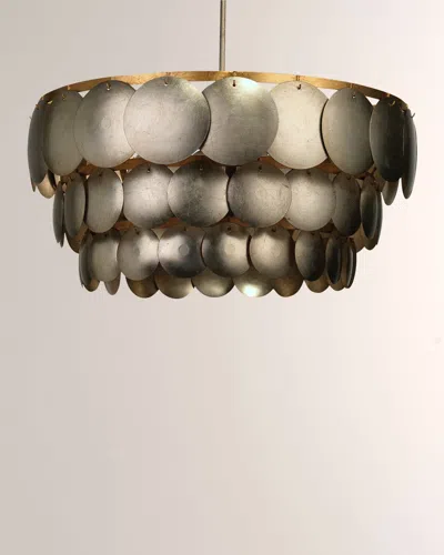 Jamie Young Calypso 3-tier Chandelier In Champagne