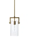 Jamie Young Cambrai Brass & Glass Pendant, Small In Metallic